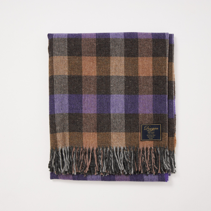 Donegal Purple Rust Twill