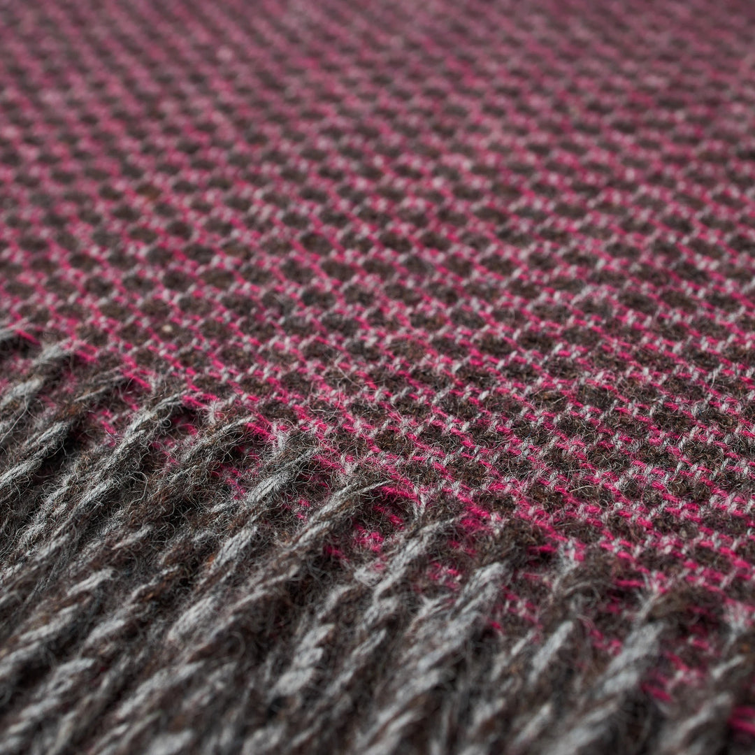 Pink Grey Donegal