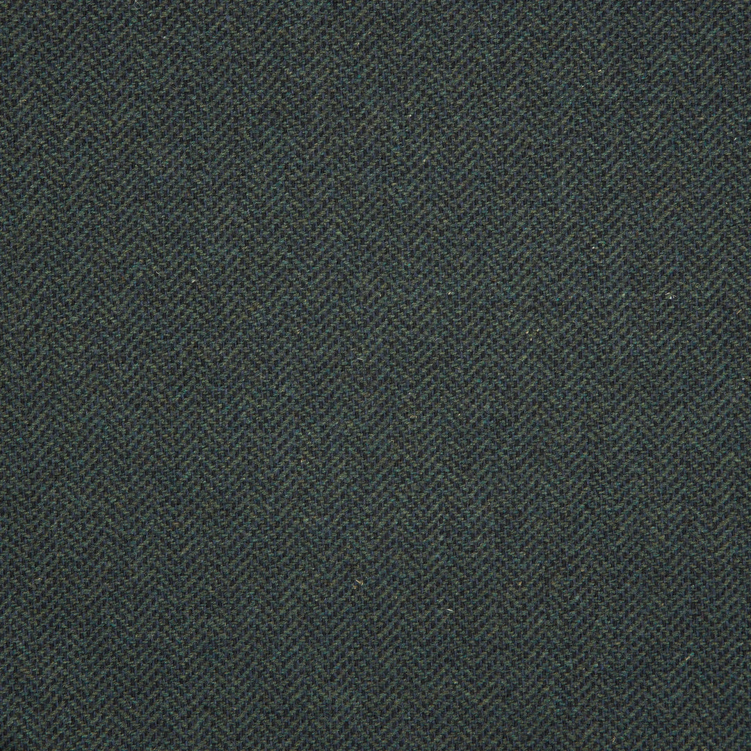 Traditional Green Black Herringbone