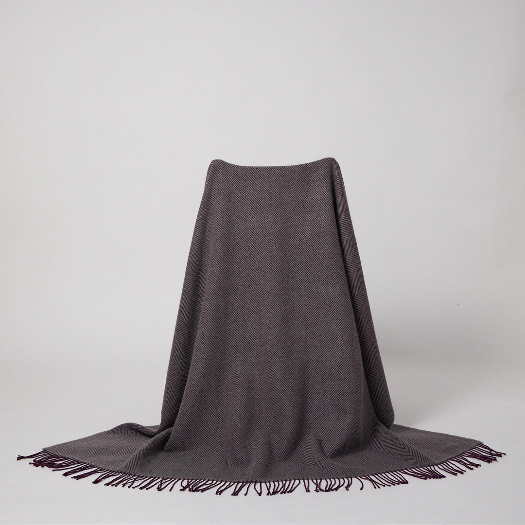 Soft Purple Honeycomb