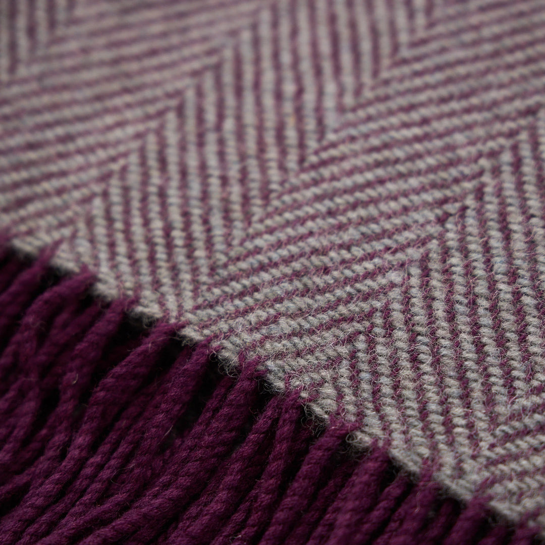 Soft Purple Honeycomb