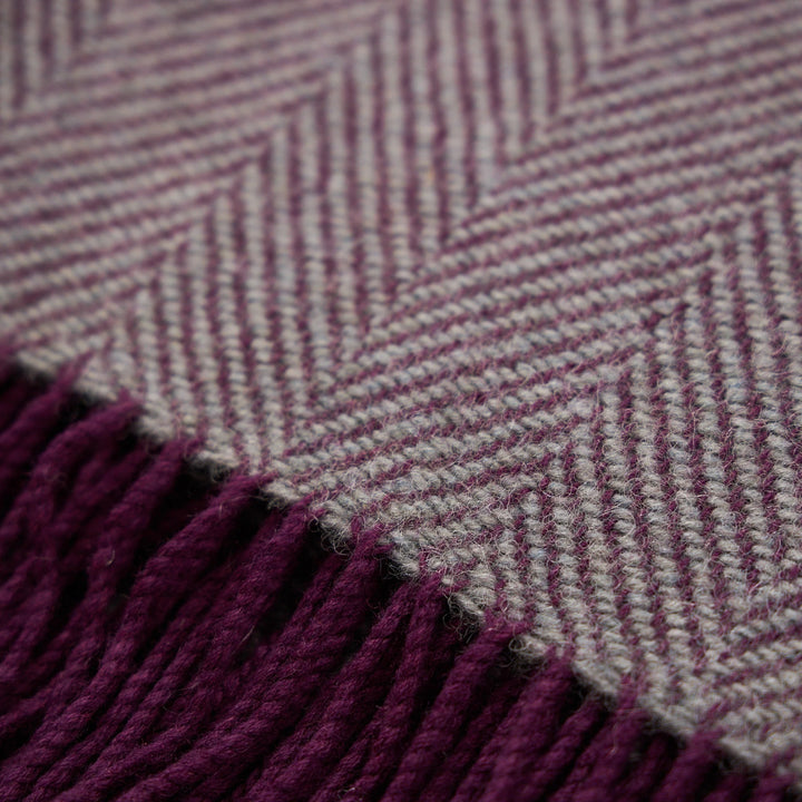 Soft Purple Honeycomb