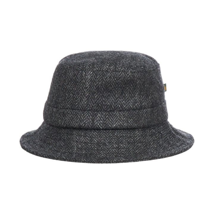 Charcoal Herringbone