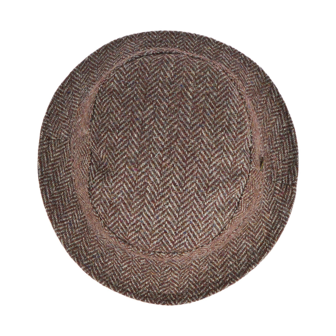 Donegal Brown Beige Fleck Herringbone