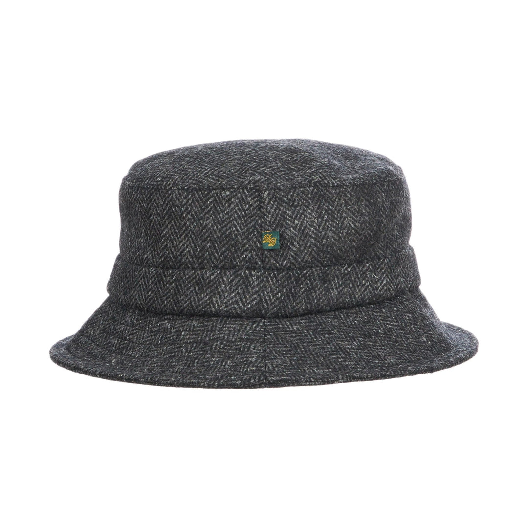 Charcoal Herringbone