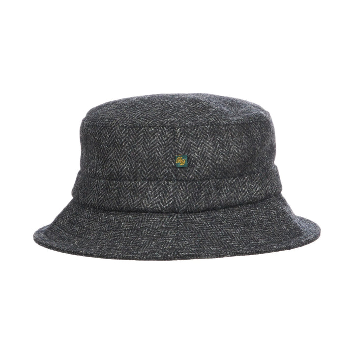 Charcoal Herringbone