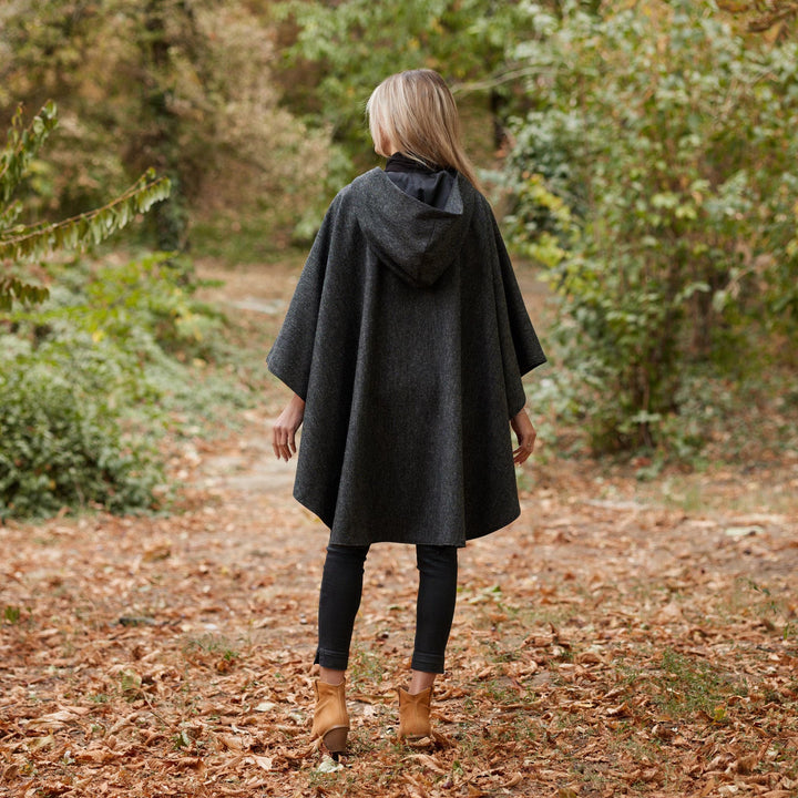 Charcoal Herringbone