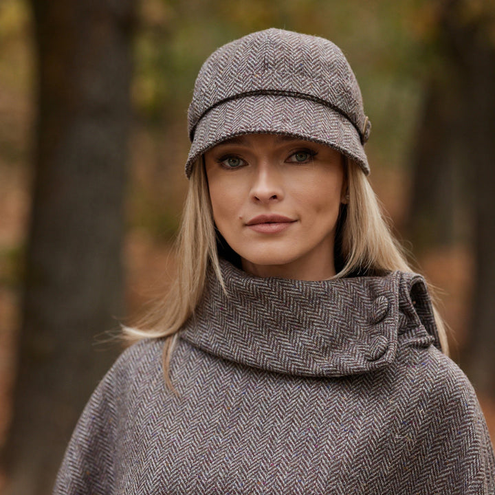 Brown Fleck Herringbone