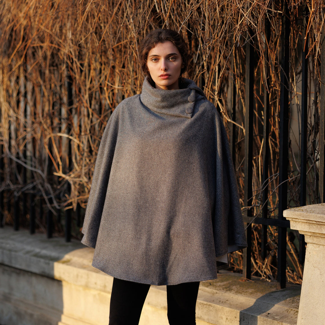 Classic Grey Herringbone