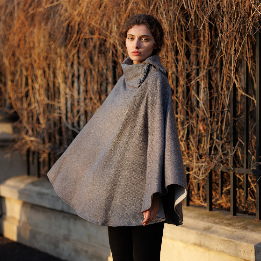 Classic Grey Herringbone