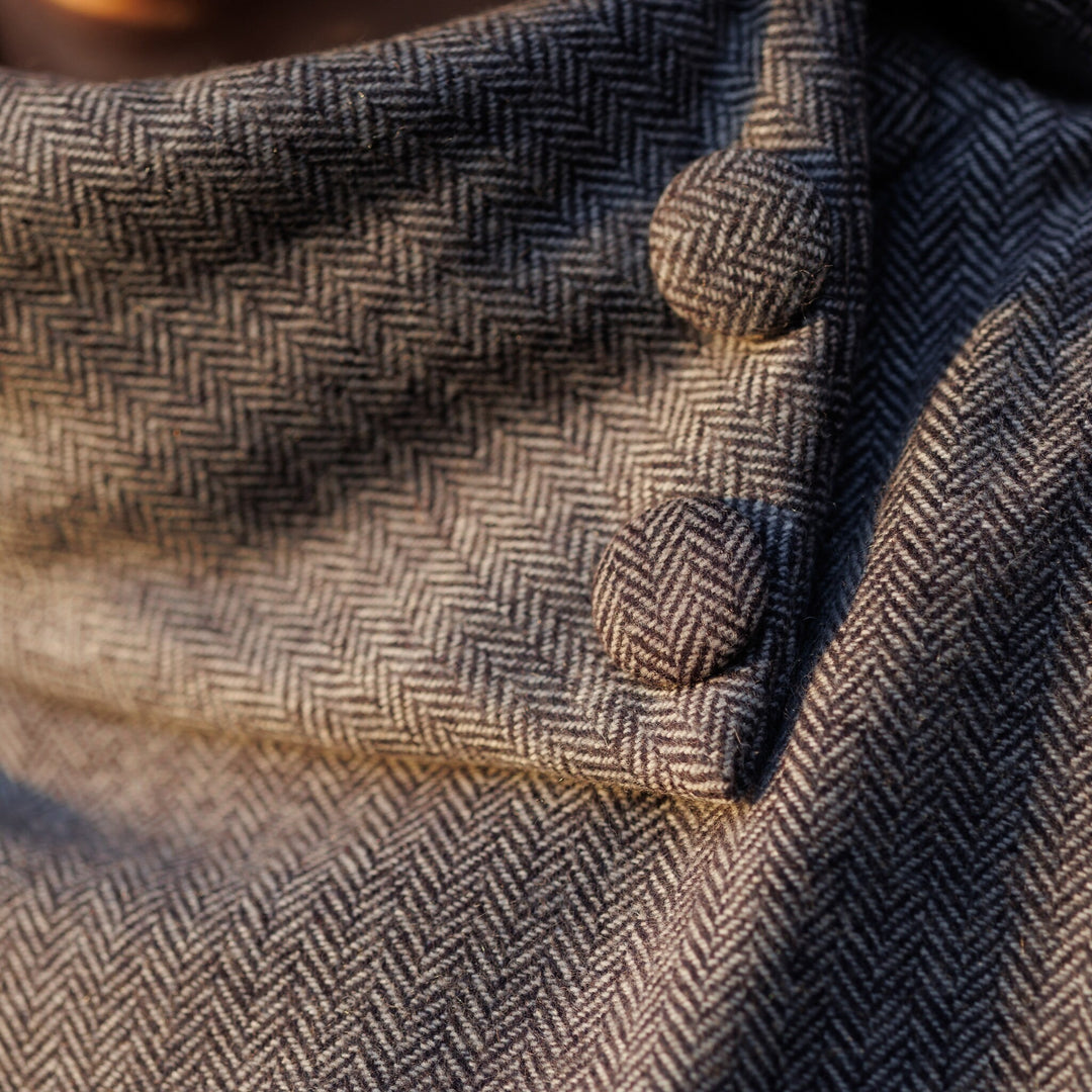 Classic Grey Herringbone