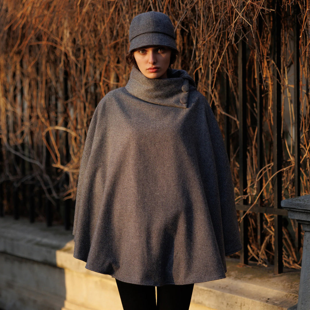 Classic Grey Herringbone