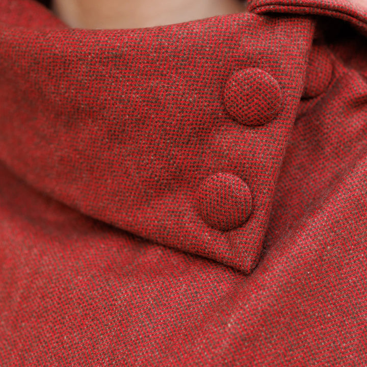 Classic Rust Herringbone