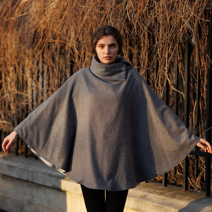 Classic Grey Herringbone