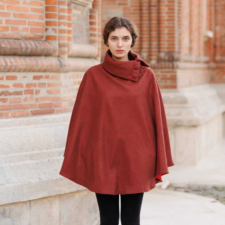 Classic Rust Herringbone