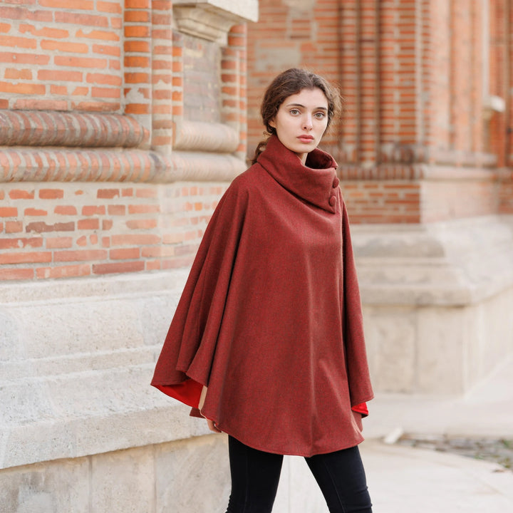 Classic Rust Herringbone