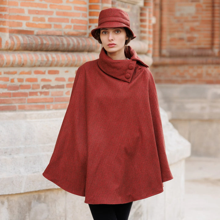 Classic Rust Herringbone