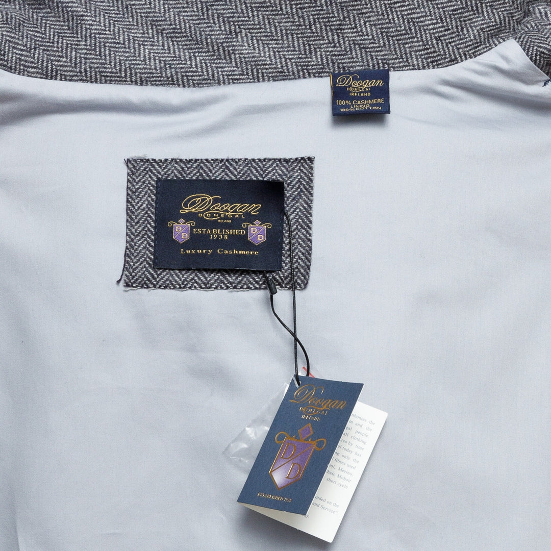 Classic Grey Herringbone