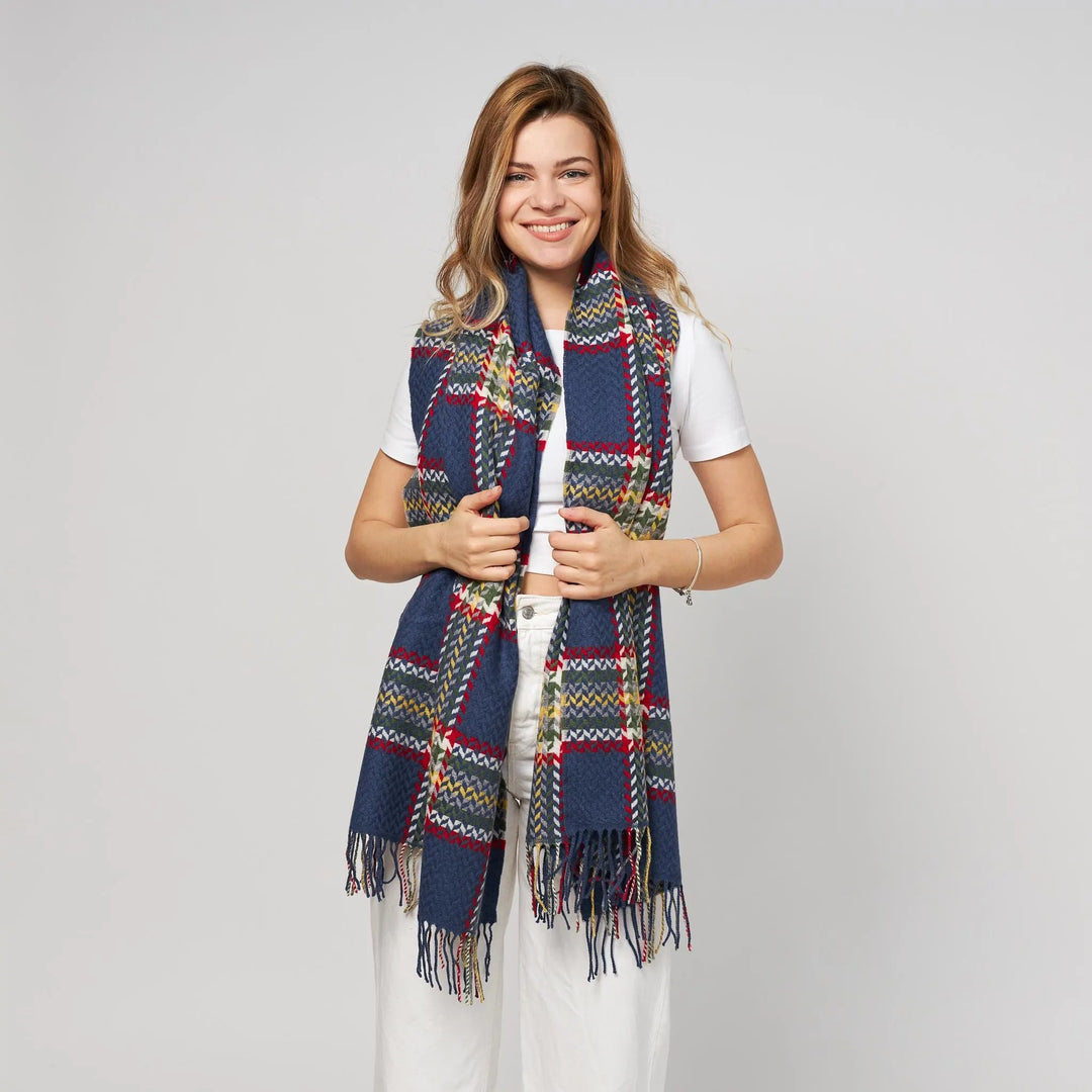 Navy / Red / Yellow Plaid