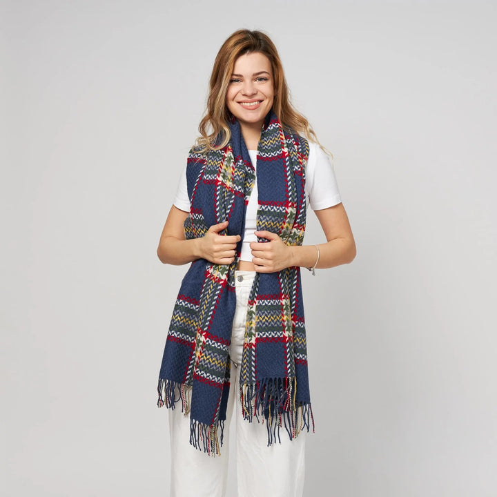 Navy / Red / Yellow Plaid