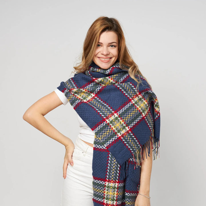 Navy / Red / Yellow Plaid