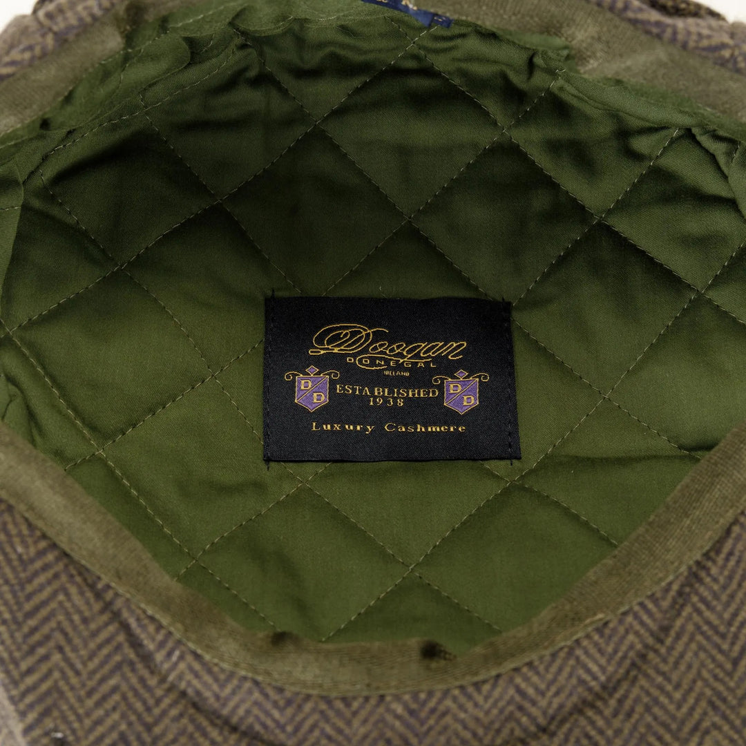 Light Olive Herringbone