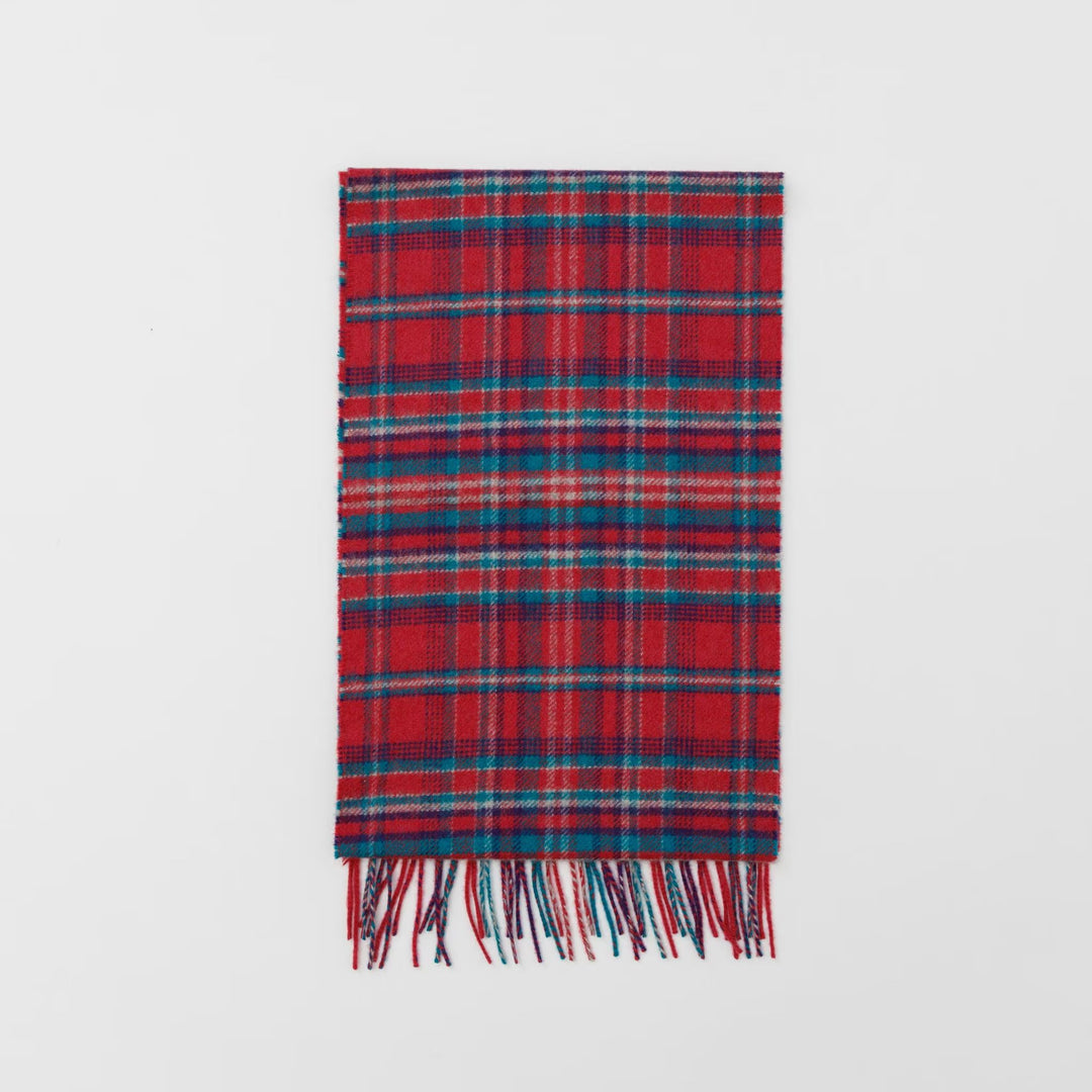 Red Turquoise Plaid