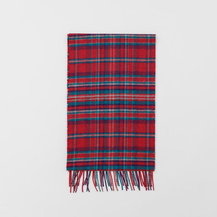 Red Turquoise Plaid