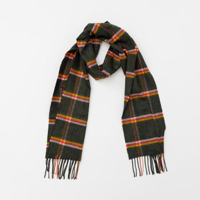 Olive Raspberry Plaid