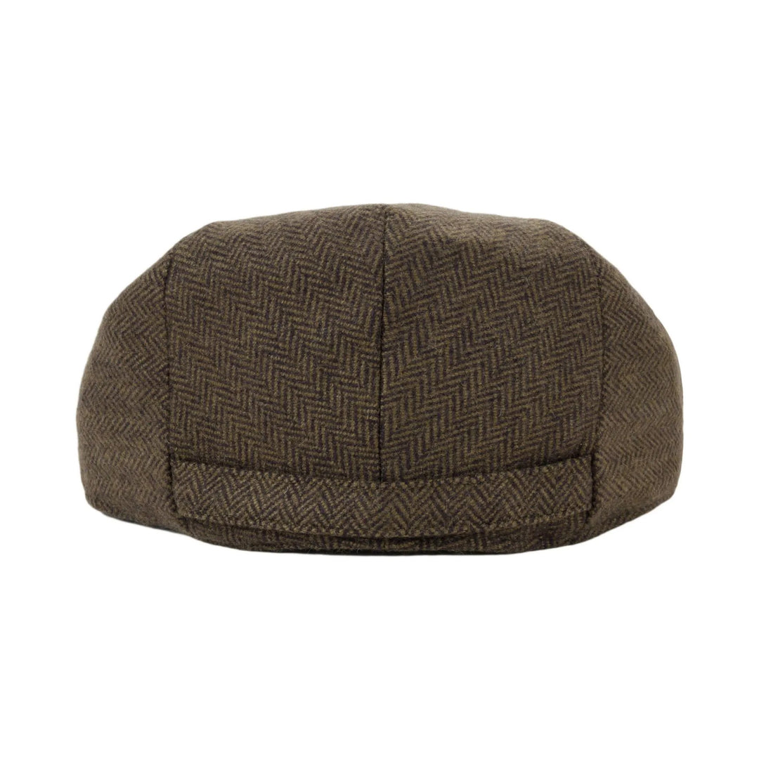 Light Olive Herringbone