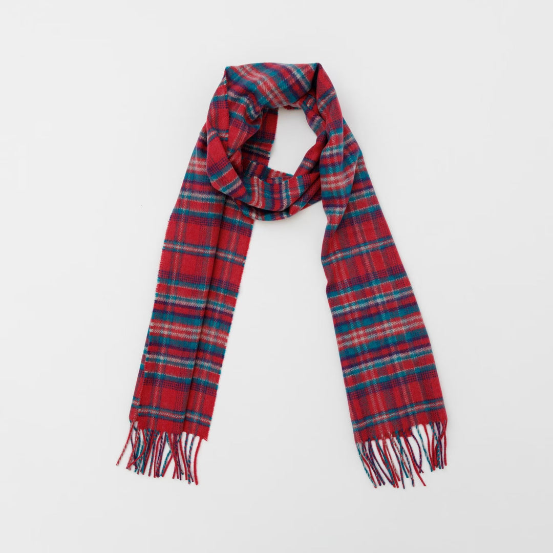 Red Turquoise Plaid