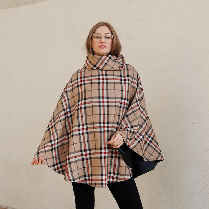 Classic Camel Red Plaid