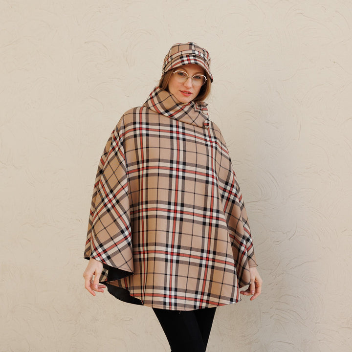 Classic Camel Red Plaid