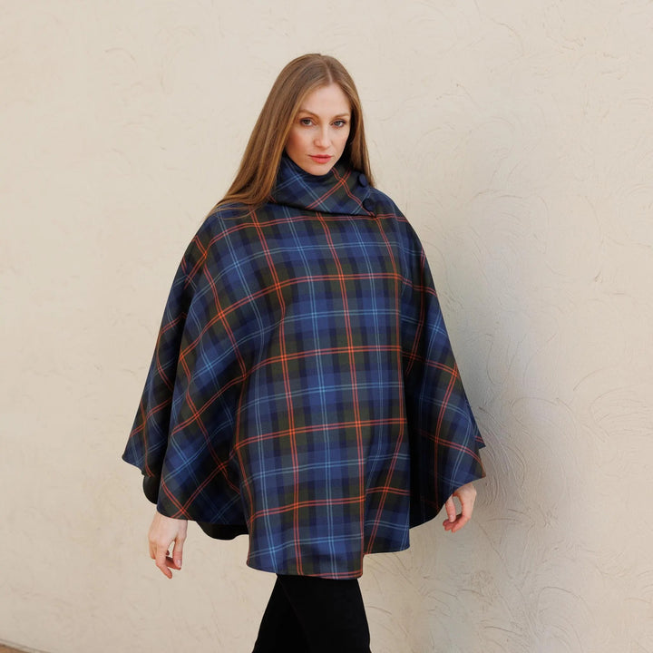 Classic Blue Orange Plaid