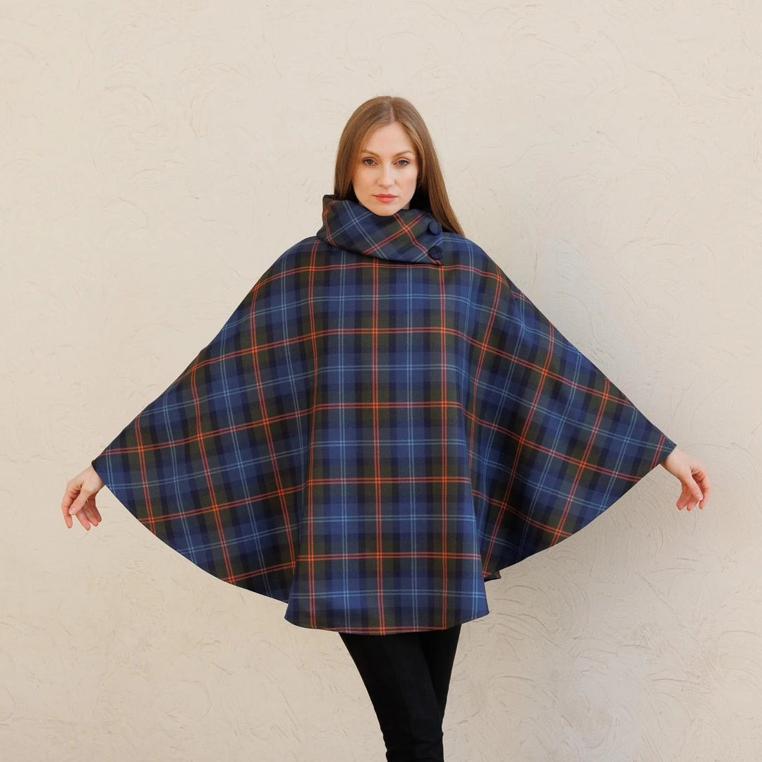 Classic Blue Orange Plaid