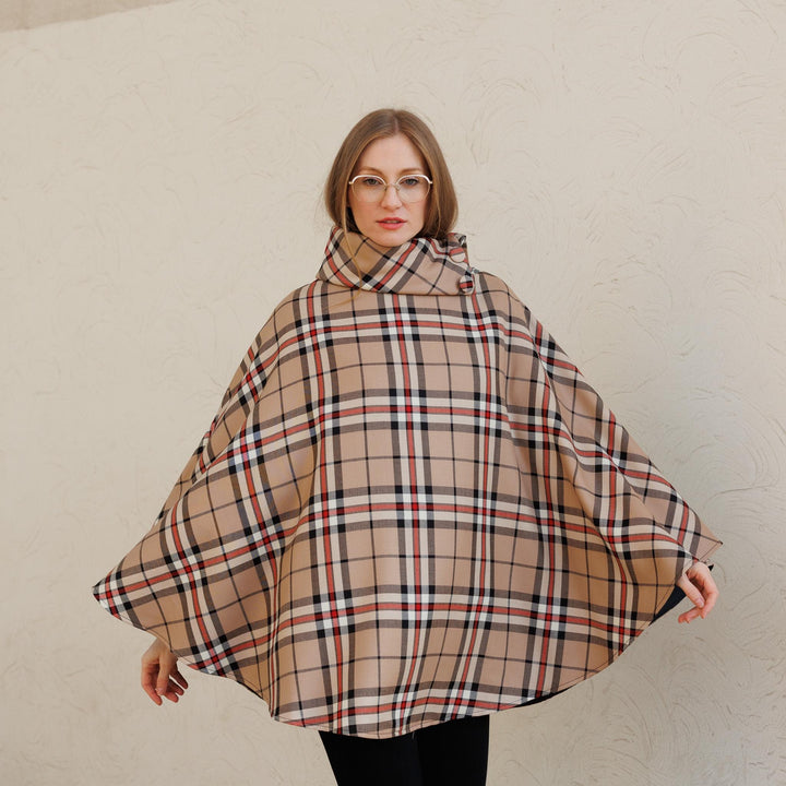 Classic Camel Red Plaid