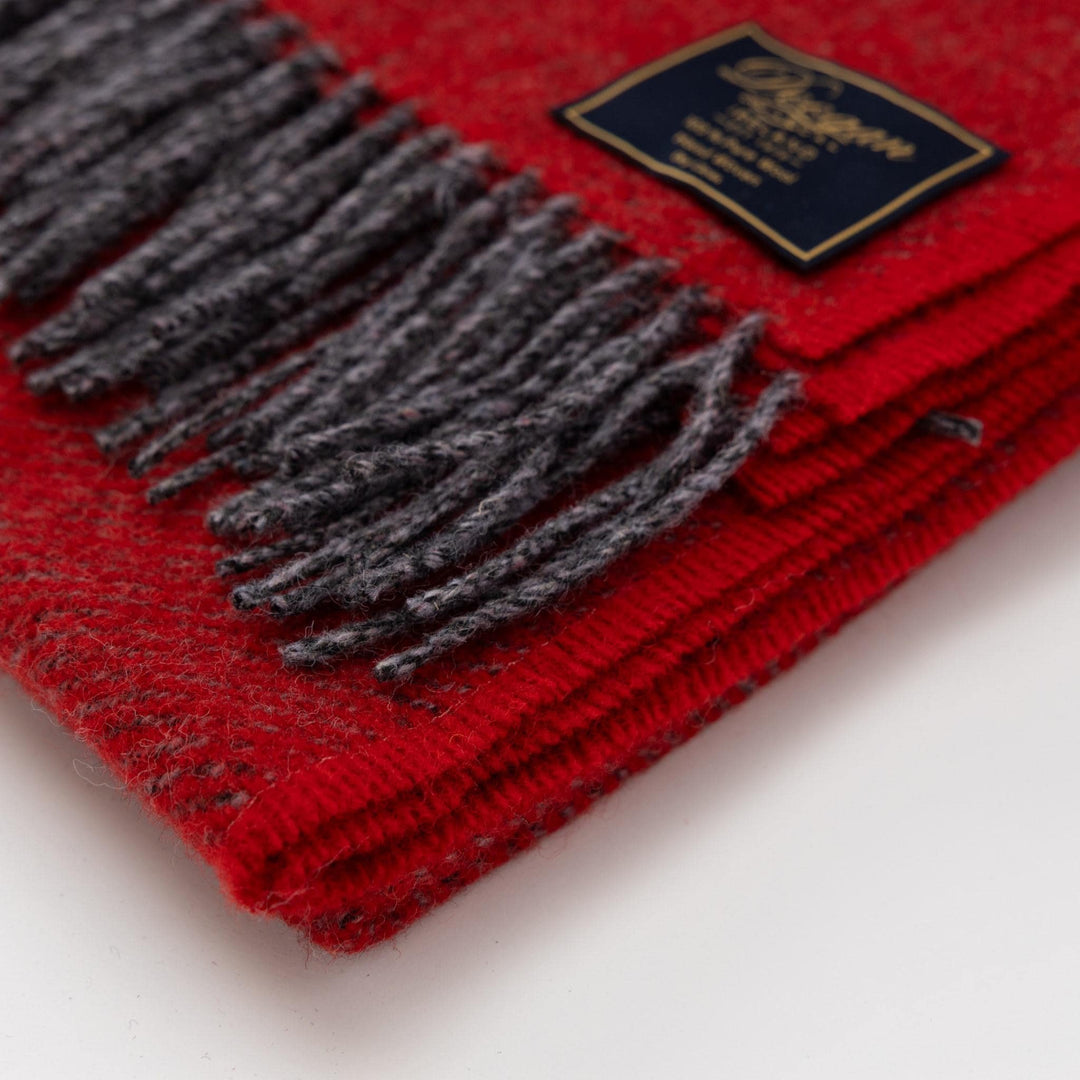 Donegal Festive Red Herringbone