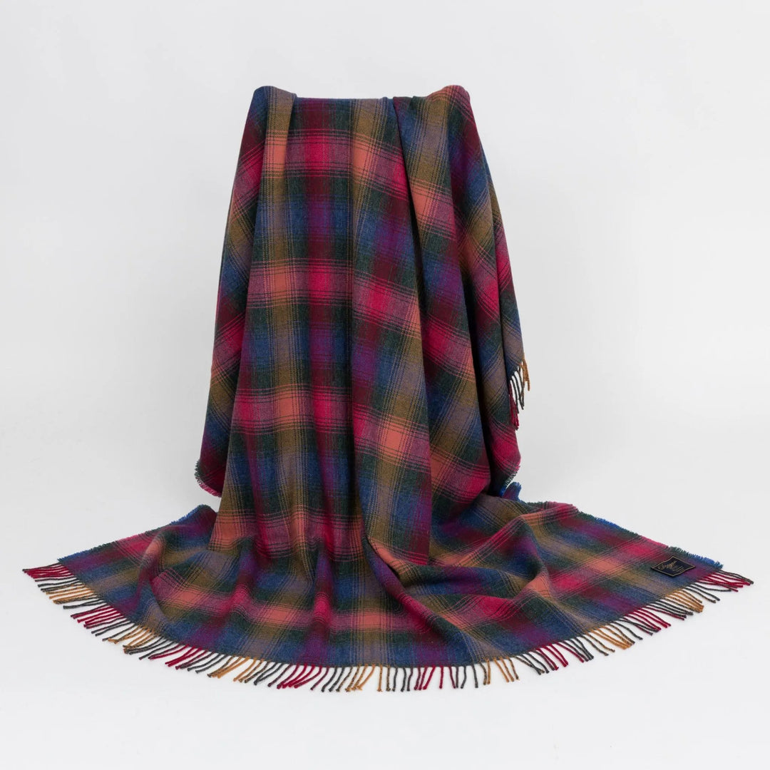 Cherry Heather Plaid