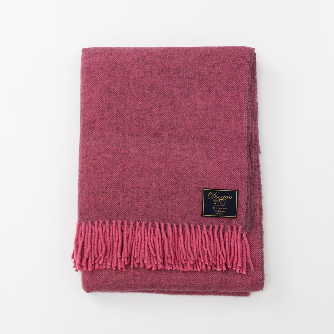 Donegal Pink Herringbone
