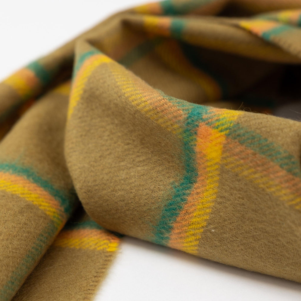 Irish Mustard Emerald Plaid