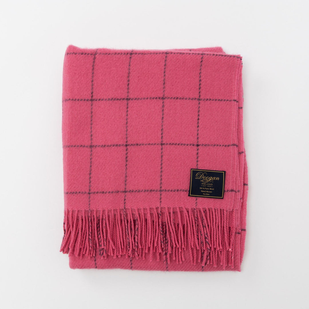 Donegal Pink Navy Plaid