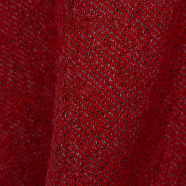 Donegal Festive Red Herringbone