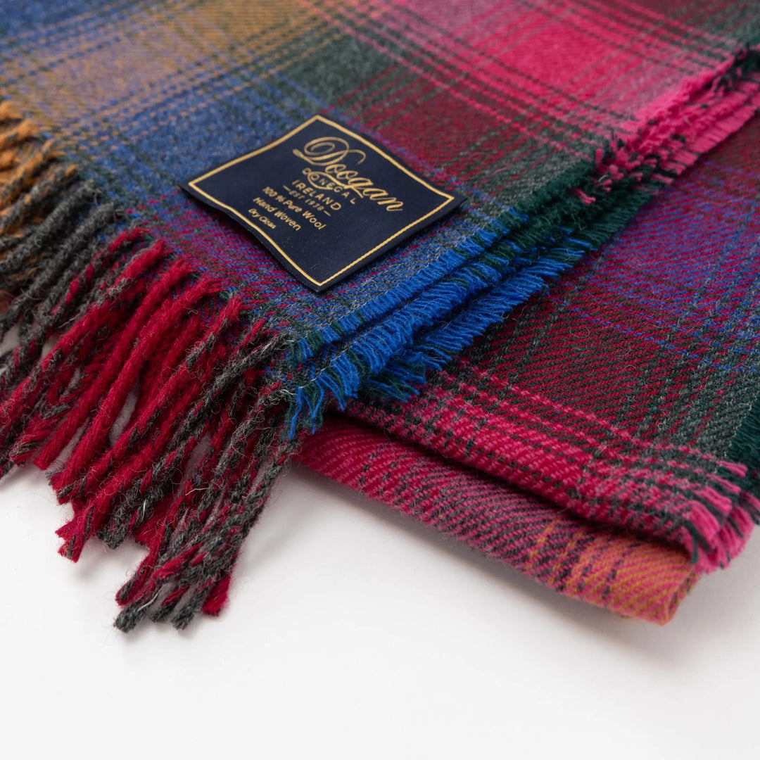 Cherry Heather Plaid