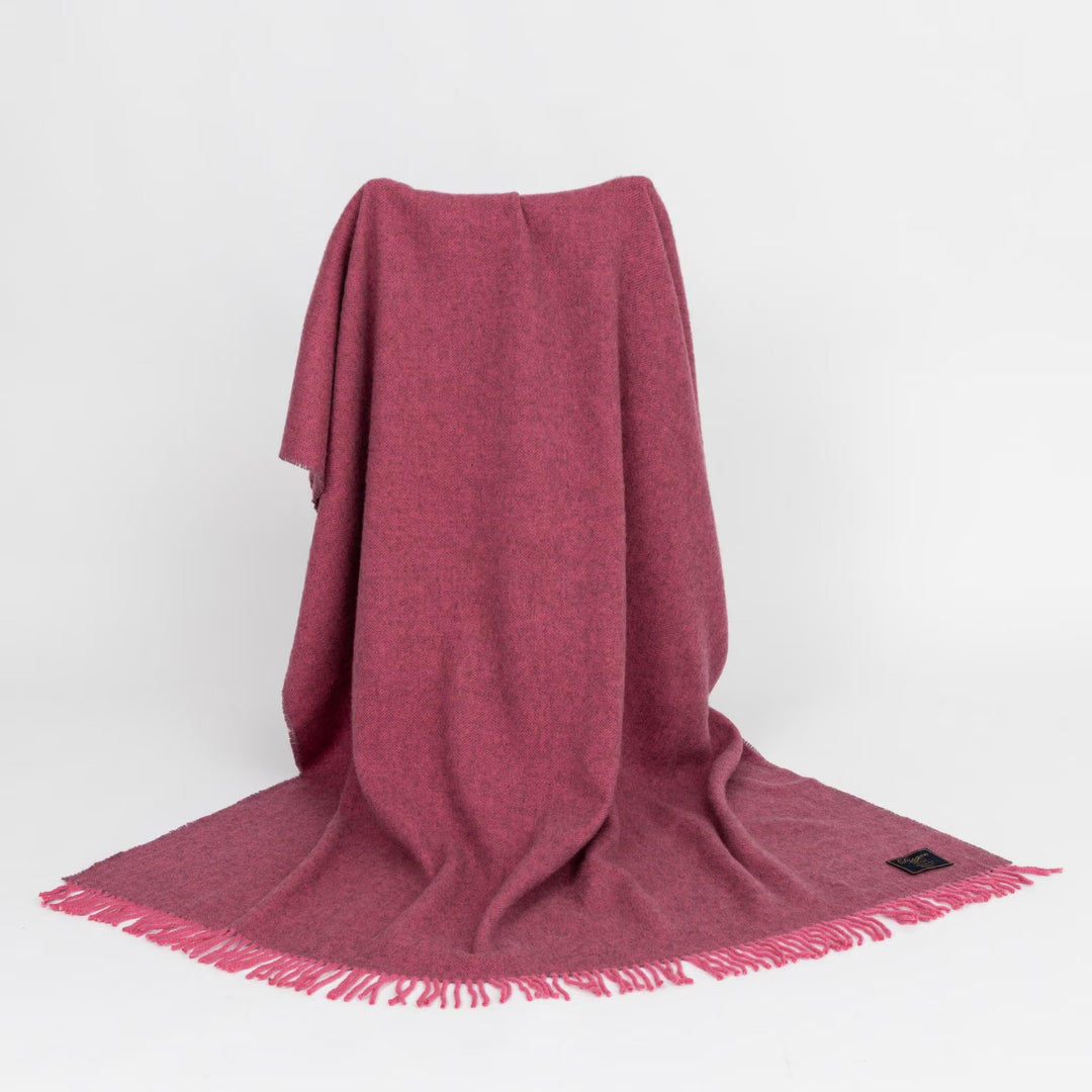 Donegal Pink Herringbone