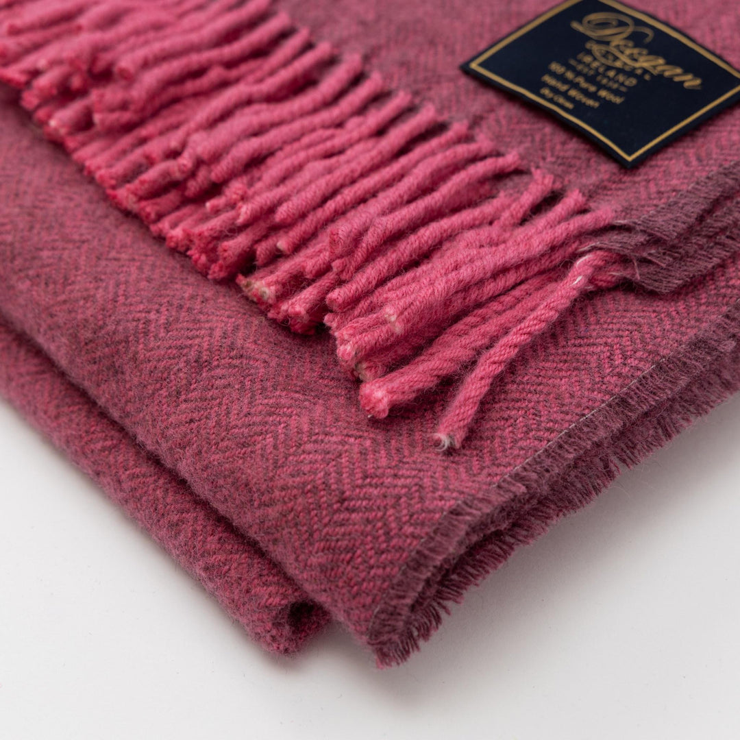 Donegal Pink Herringbone