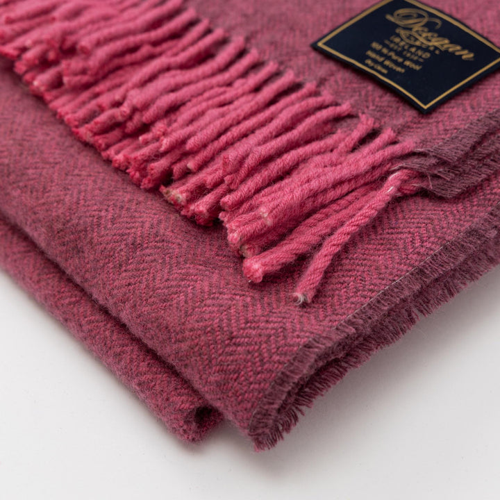 Donegal Pink Herringbone