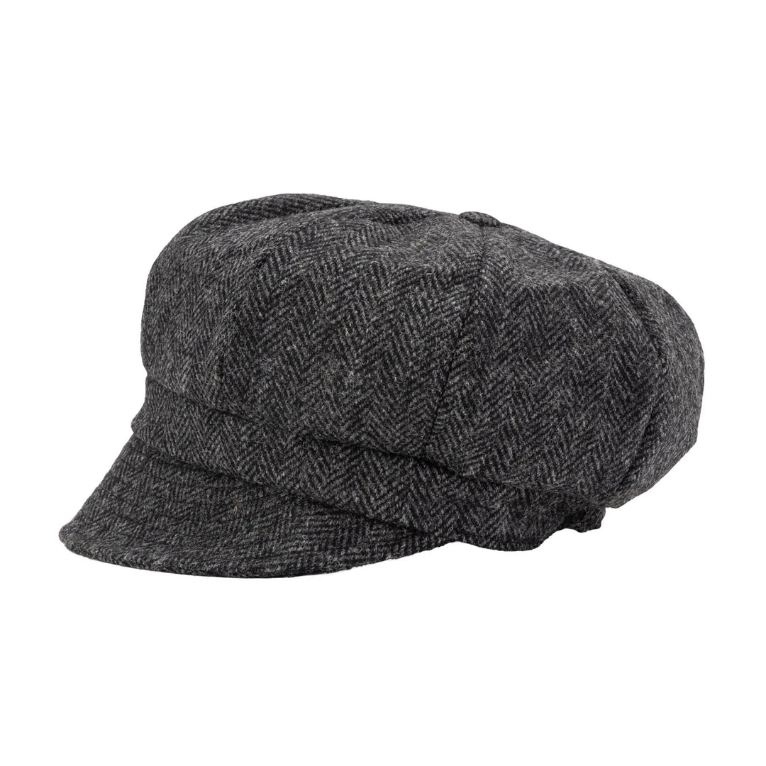 Charcoal Herringbone