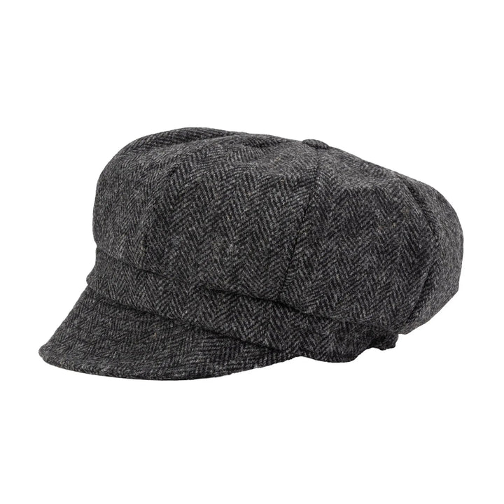 Charcoal Herringbone