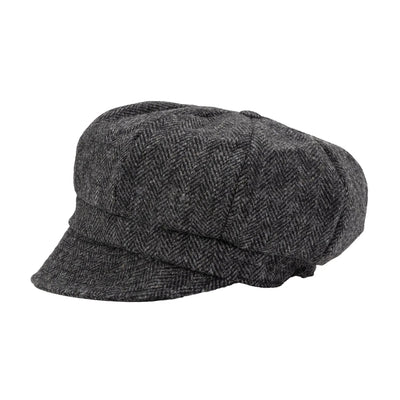 Charcoal Herringbone