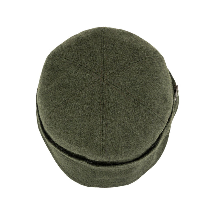 Classic Olive Herringbone